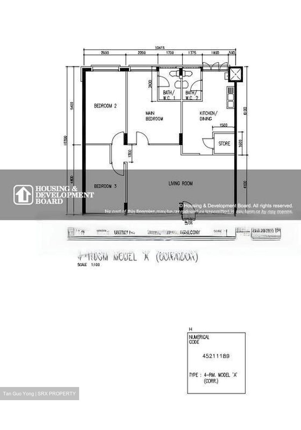 Blk 897 Tampines Polyview (Tampines), HDB 4 Rooms #618954421